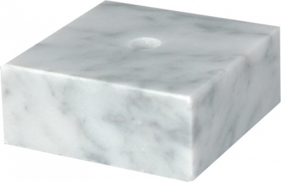 Цоколь мраморный белый 63х63х20 WM6320