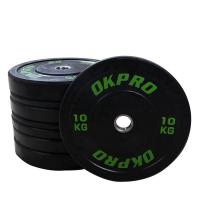 Диск бамперный резиновый 20 кг OKPRO OK2006-1