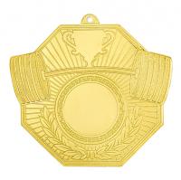 Медаль MZ 76-80/G (78х71мм, D-25мм, s-2,5мм)