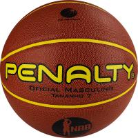 Мяч баскет. PENALTY BOLA BASQUETE 7.8 CROSSOVER X, FIBA,арт.5212743110-U,р.7,ПУ, бут. камера, оранж.