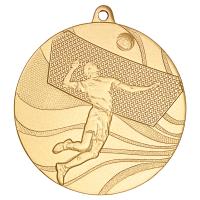 Медаль MMC 2250/GM волейбол (D-50мм, s-2,5мм)
