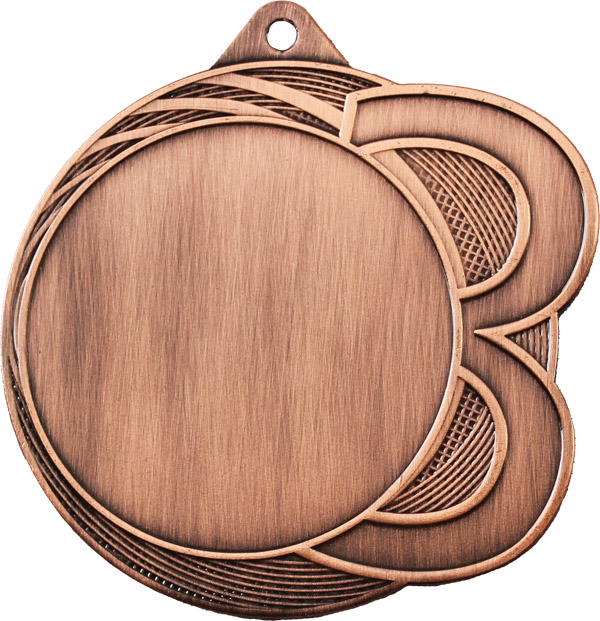 Медаль MMC3076/B 3 место 70(50) G-2.5мм
