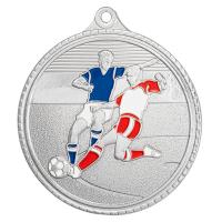 Медаль MZP 385-55/S футбол (нейзильбер)