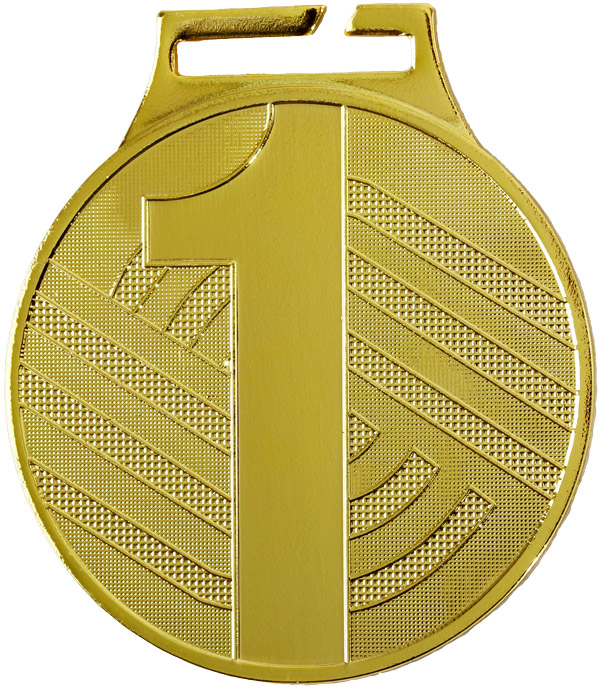 Медаль 1 место MC5001/G 50 G-2 мм