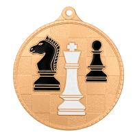 Медаль MZP 570-55/В шахматы (D-55мм, s-2 мм) сталь