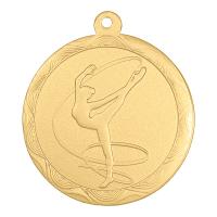 Медаль MZ 60-50/GM гимнастика (D-50мм, s-2мм)