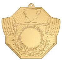 Медаль MZ 76-80/GM (78х71мм, D-25мм, s-2,5мм)