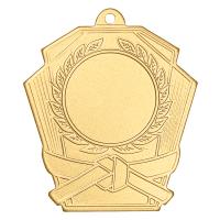 Медаль MZ 75-50/GM (50х53мм, D-25мм, s-2мм)