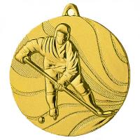 Медаль MMC 3250/G хоккей (D-50 мм, s-2,5 мм)
