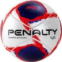 Мяч футб. PENALTY BOLA CAMPO S11 R1 XXI, арт.5416181241-U, PU, термосшивка, серебр-син-крас
