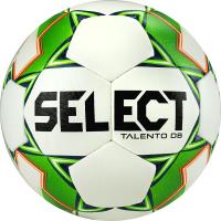 Мяч футб. "SELECT Talento DB" арт.811022-400, р.3, 32п, ПУ, гибрид.сш, бел-зелен-оранж