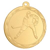 Медаль MZ 74-50/GM хоккей (D-50мм, s-2,5мм)