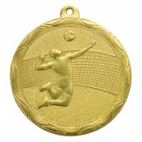 Медаль MZ 81-50/G волейбол (D-50 мм, s-2 мм)