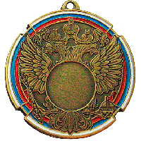 Медаль MD Rus.70/В (D-70 мм, D-25 мм, s-3 мм)