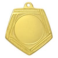 Медаль MZ 57-45/G (D-45мм, D-25мм, s-1,5мм)