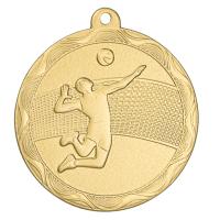 Медаль MZ 81-50/GM волейбол (D-50мм, s-2мм)