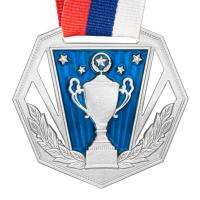 Медаль MZP 569-60/SM с лентой (D-60мм, s-2мм) сталь