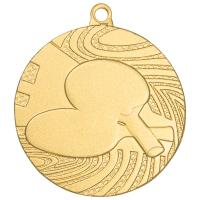 Медаль MMC 1840/GM теннис настольный (D-40мм, s-2мм)