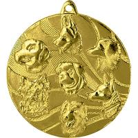 Медаль MMC 3150/G собаки (D-50 мм, s-2,5 мм)