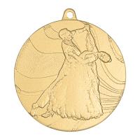 Медаль MMC 2850/GM спортивно-бальные танцы (D-50мм, s-2,5мм)