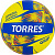 Мяч вол. "TORRES Grip Y" арт.V32185, р.5, синт.кожа (ТПУ), маш. сшивка, бут.камера,желто-синий