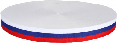 Лента в рулоне (шир. 35мм) V35-W/BL/RD, м
