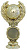 Фигура H 11-083-1/G футбол (H-10,5 см)