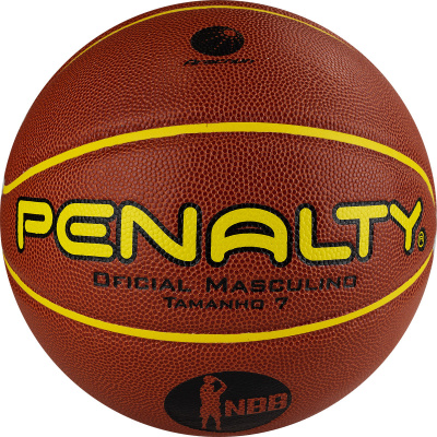 Мяч баскет. PENALTY BOLA BASQUETE 7.8 CROSSOVER X, FIBA,арт.5212743110-U,р.7,ПУ, бут. камера, оранж.