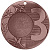 Медаль MMC 7350/ВM (D-50мм, D-25)