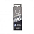 Шнурки для коньков "Blue Sports Titanium Waxed" арт.902044-WBK-304, полиэстер, 304 см, бело-черный