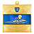 Медаль MZP 301-65/GBU брасс 3 место (65х65мм, s-2,5мм)