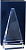 Награда хрустальная XR2014-160 205х100х30мм футляр в комплекте