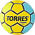 Мяч ганд. "TORRES Training" арт.H32152, р.2, ПУ, 4 подкл. слоя, руч. сшивка, желто-голубой