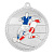 Медаль MZP 585-55/S футбол (D-55мм, s-2 мм) сталь