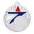 Медаль MZ 119-50/S (D-50мм, D-25мм, s-1,5мм)