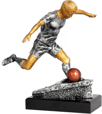 Фигурка литая Футбол RFST2054-28/GR 28 см