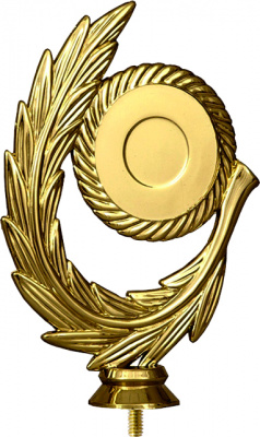 Фигурка пластиковая Венок 15см(25/50) F78/G (B230/G)