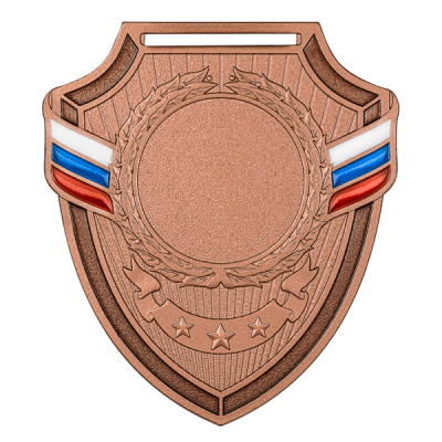 Медаль MZP 557-65/ВM (56х65мм, D-25мм, s-2мм) сталь