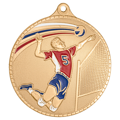 Медаль MZP 394-55/В волейбол (D-55мм, s-2,5мм)