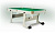 *Компакт Лайт СБ 5 (РП, серый(ЛДСП), ЛДСП_16, Сукно amp;quot;Euro Pro 50amp;quot; ш1.98м Yellow green, Х/б сетка)