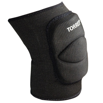 Наколенники спортивные "TORRES Classic", черный,  р.S, арт.PRL11016S-02, нейлон, ПУ
