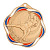 Медаль MZP 580-50/В фигурное катание (D-50мм, s-2 мм) сталь