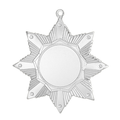 Медаль MZ 132-60/S (60х60мм, D-25мм, s-2мм)