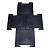 Коврик резиновый (черный) 500x500x25мм PROFI-FIT