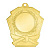Медаль MZ 75-50/G (50х53мм, D-25мм, s-2мм)