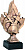 Фигурка литая Пожарный RFST2002C/BR 16см