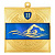 Медаль MZP 301-65/GBU кроль 3 место (65х65мм, s-2,5мм)