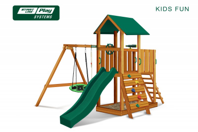 Детский городок KIDS FUN стандарт (green)
