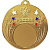 Медаль MZ 26-50/G (D-50 мм, D-25 мм, s-2 мм)