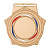 Медаль MZP 505-55/ВM (50х55мм, D-25мм,  s-2 мм) сталь